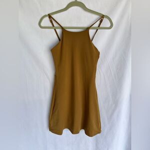 Girlfriend Collective Naomi Built-In Shorts‎ Tennis Dress in Saturn Size Small